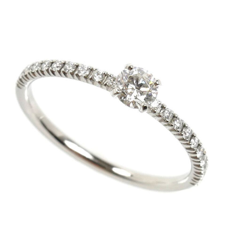 CARTIER Silver Diamond Eternity Ring